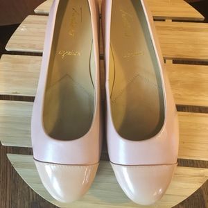 Nordstrom Blush Leather Ballet Flats 8.5W